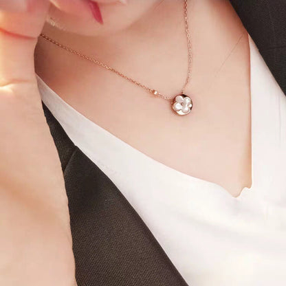 [Loran]SUN MOP GOLD 1 DIAMOND NECKLACE