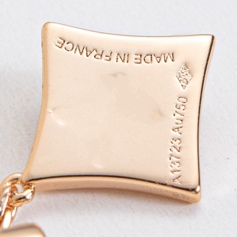 [Loran]STAR DIAMONDS EARRINGS GOLD