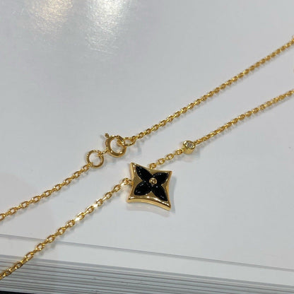 [Loran]STAR BLACK MOP NECKLACE
