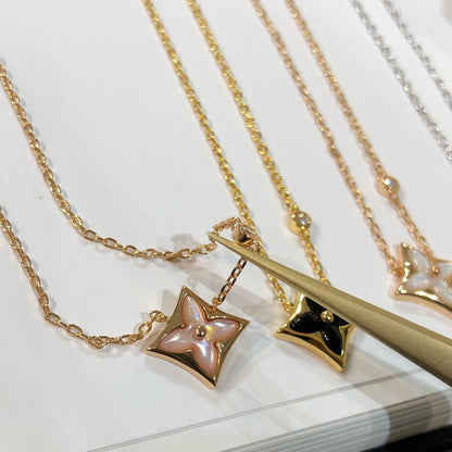 [Loran]STAR BLACK MOP NECKLACE