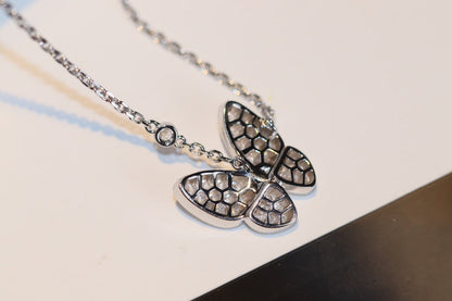 [Loran]BUTTERFLY DIAMOND CHARM NECKLACE