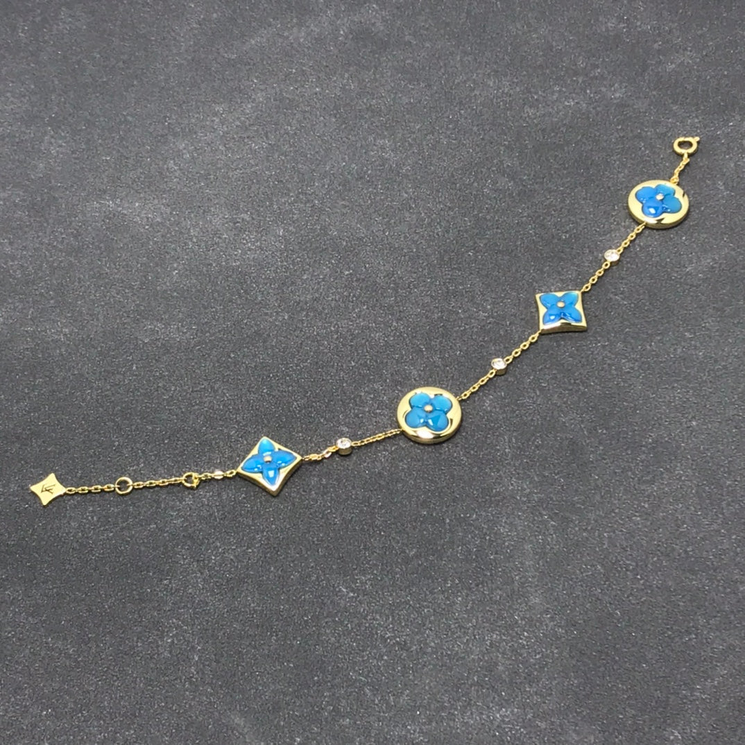 [Loran]STAR AND SUN TURQUOISE 4 MOTIFS 3 DIAMONDS