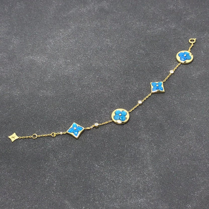 [Loran]STAR AND SUN TURQUOISE 4 MOTIFS 3 DIAMONDS