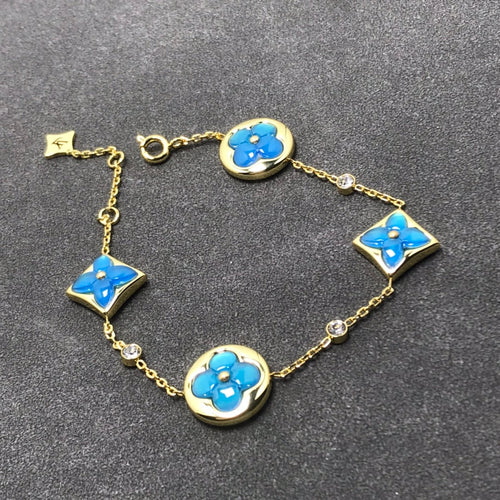 [Loran]STAR AND SUN TURQUOISE 4 MOTIFS 3 DIAMONDS