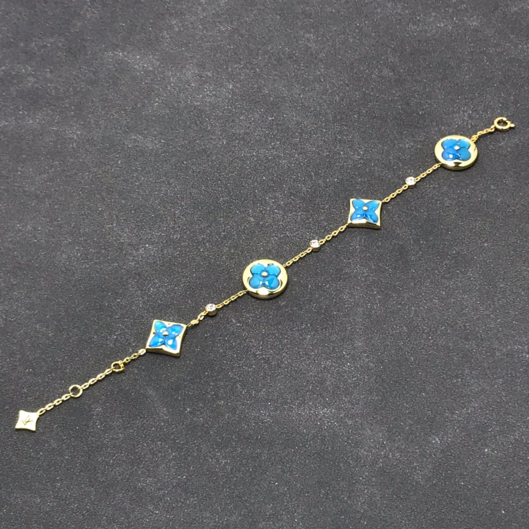 [Loran]STAR AND SUN TURQUOISE 4 MOTIFS 3 DIAMONDS
