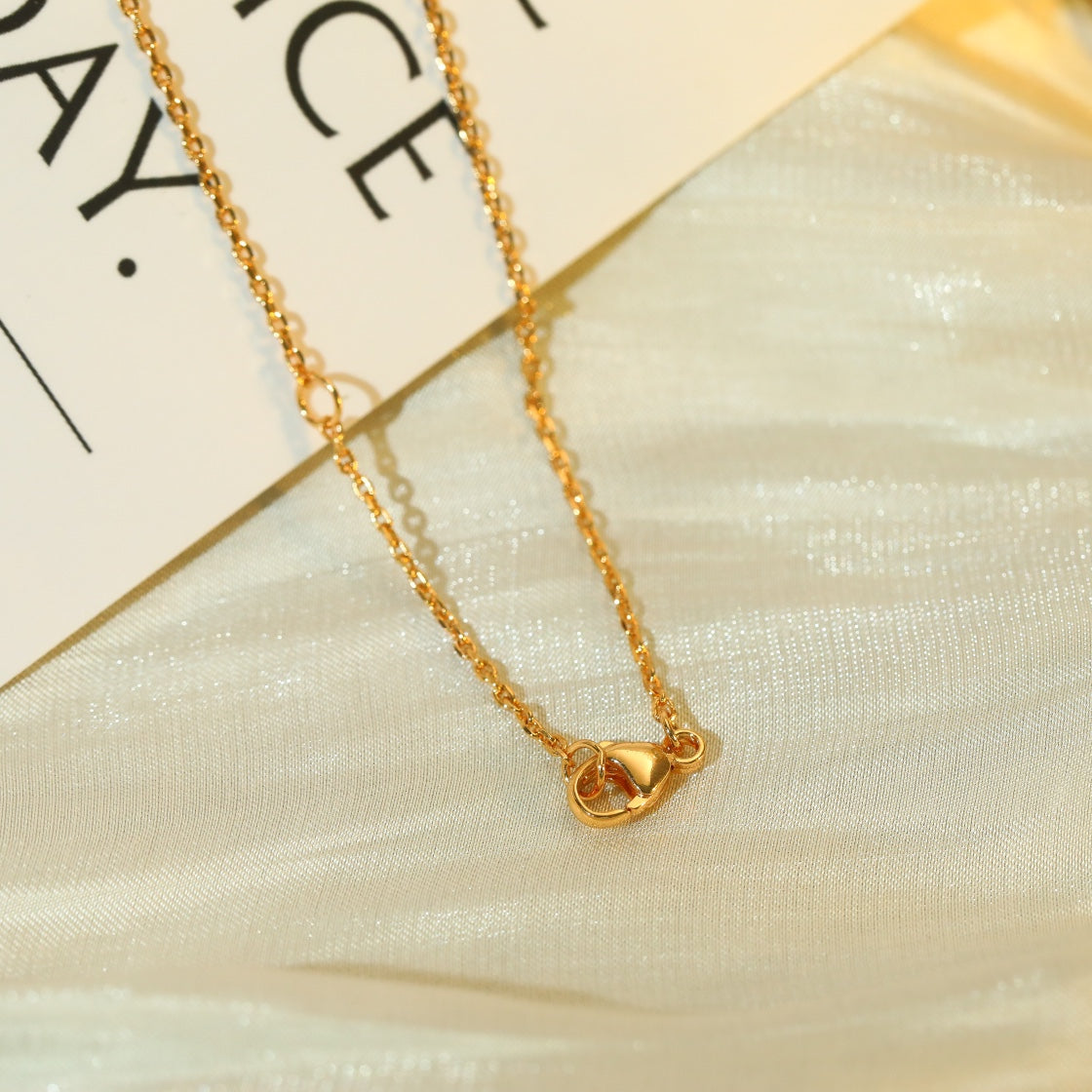 [Loran]VOLT SILVER DIAMOND PEDANT NECKLACE