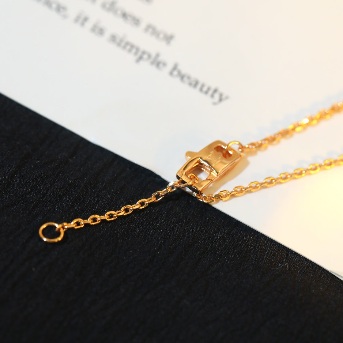 [Loran]STAR AND SUN DIAMOND ROSE GOLD NECKLACE