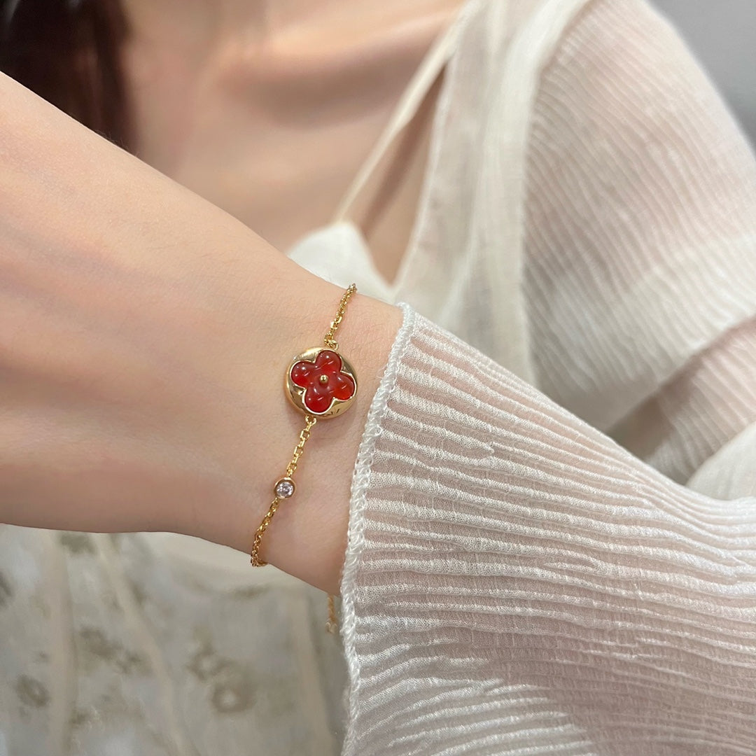 [Loran]SUN PEDANT CARNELIAN BRACELET