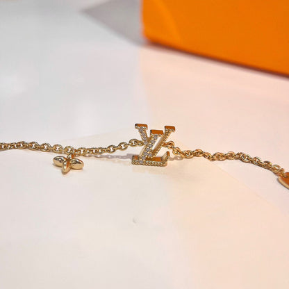 [Loran]LOGO STAR MOTIF GOLD BRACELET