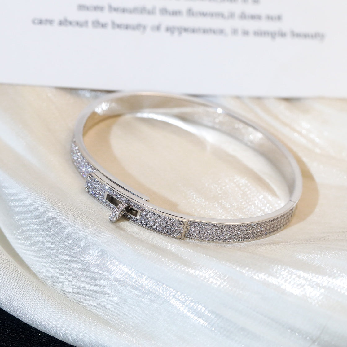 [Loran]KELLY BRACELET DIAMOND PAVED