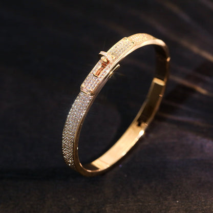 [Loran]KELLY BRACELET DIAMOND PAVED