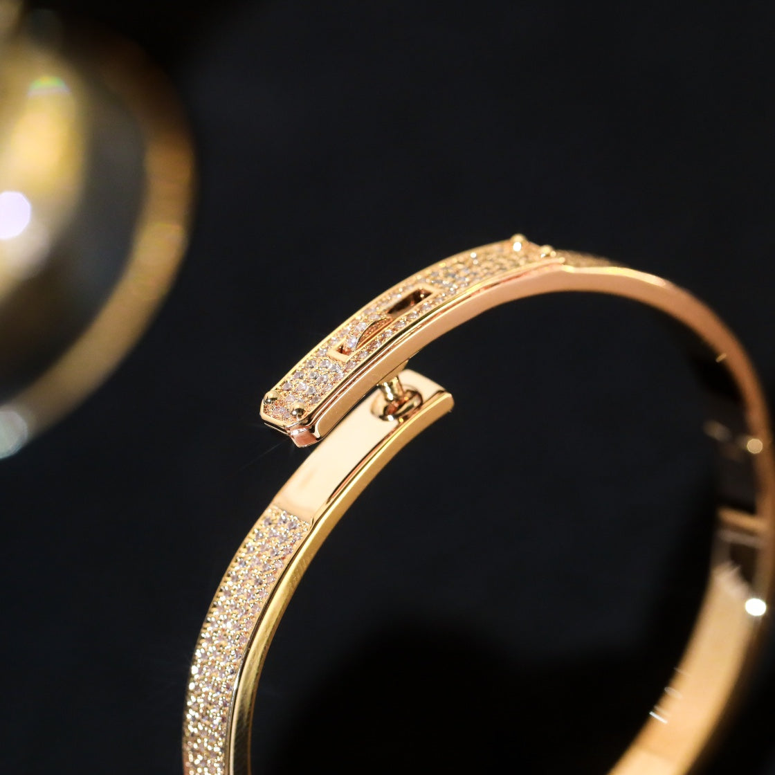 [Loran]KELLY BRACELET DIAMOND PAVED
