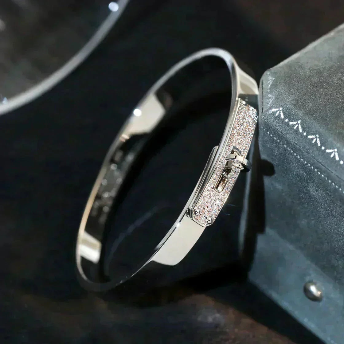 [Loran]KELLY SILVER DIAMOND BRACELET