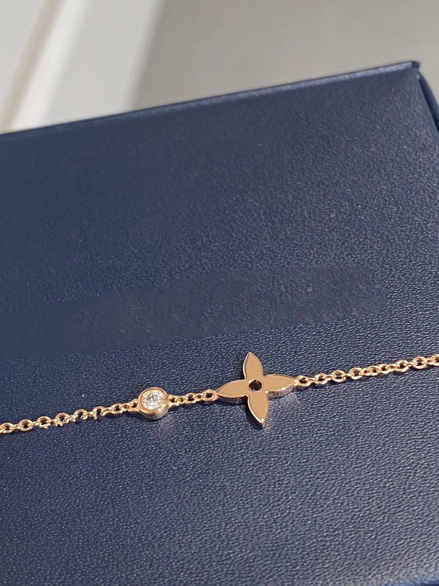 [Loran]STAR DIAMOND ROSE GOLD BRACELET