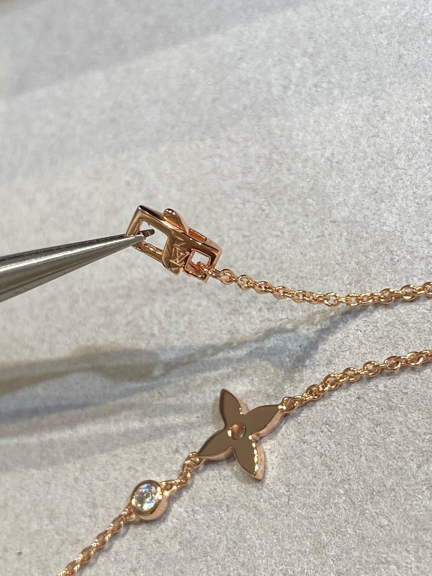 [Loran]STAR DIAMOND ROSE GOLD BRACELET