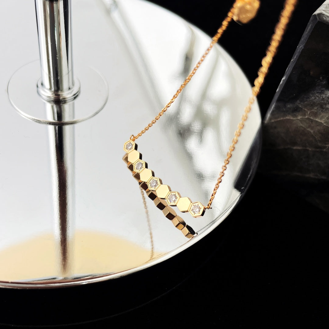 [Loran]BEE MY LOVE DIAMOND NECKLACE