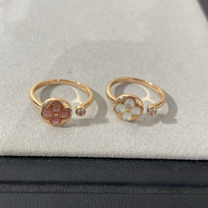 [Loran]SUN 1 DIAMOND PINK MOP RING