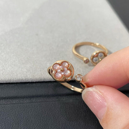 [Loran]SUN 1 DIAMOND PINK MOP RING