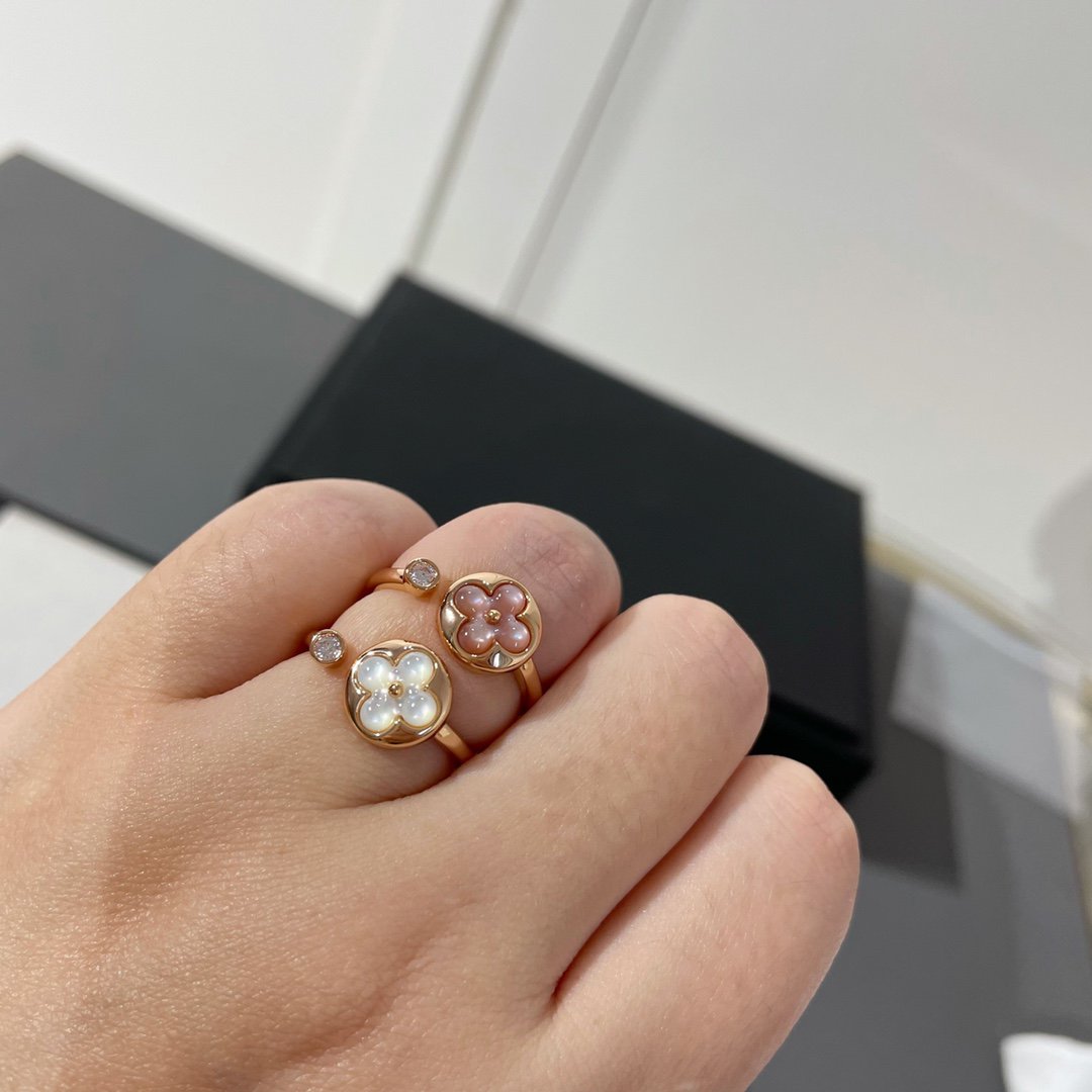 [Loran]SUN 1 DIAMOND PINK MOP RING