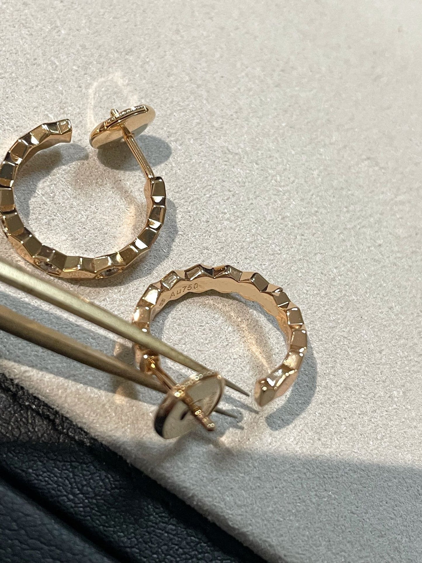 [Loran]Hollow Design Four-Leaf Clover Flower Shape Ring