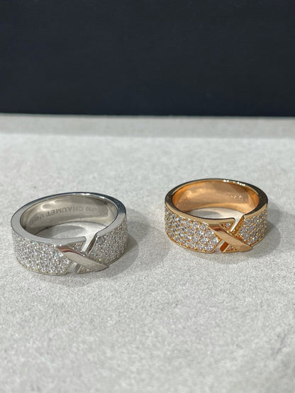[Loran]LIENS EVIDENCE  DIAMOND PAVED RING