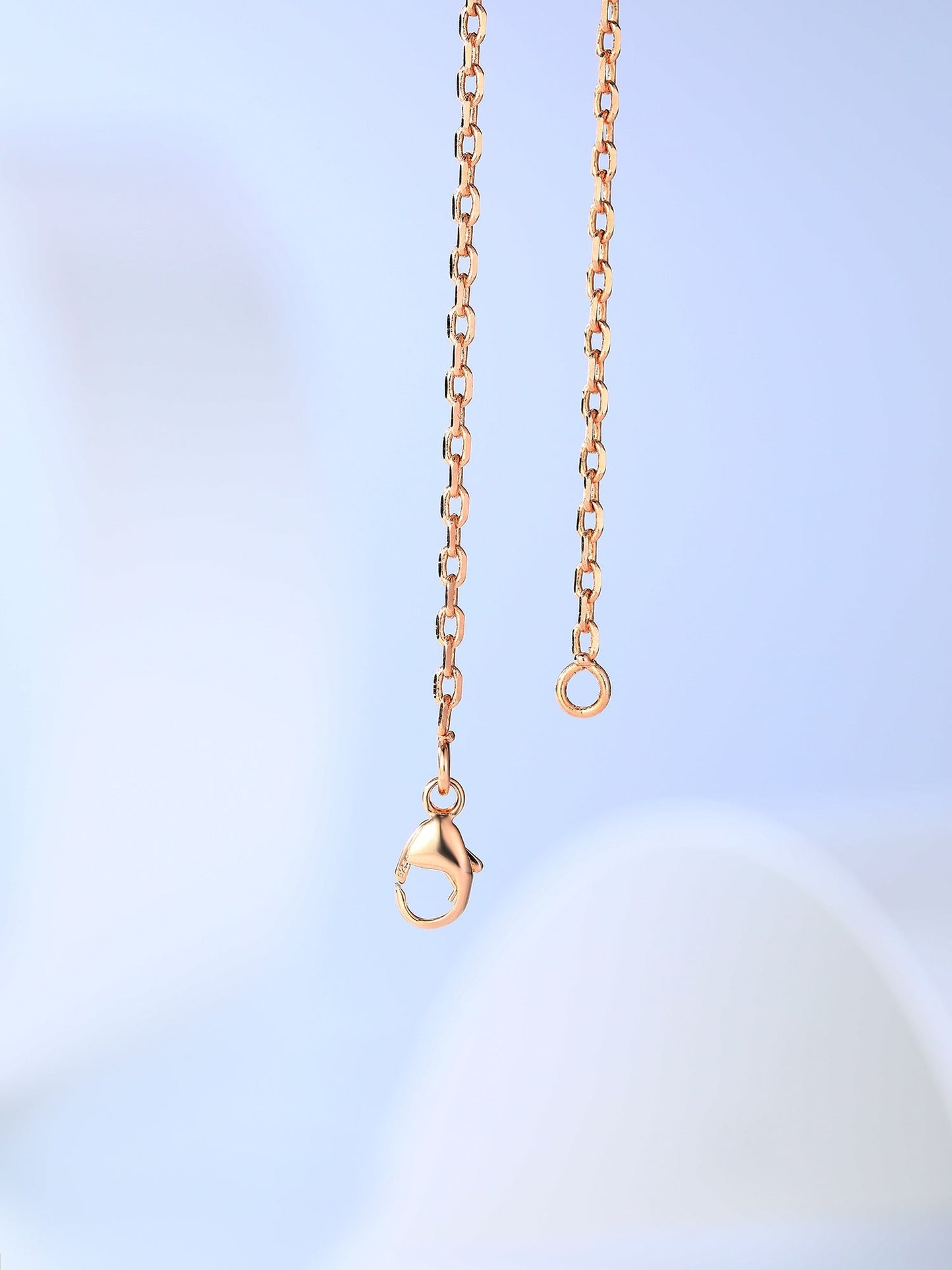 [Loran]H CAGE ROSE GOLD NECKLACE