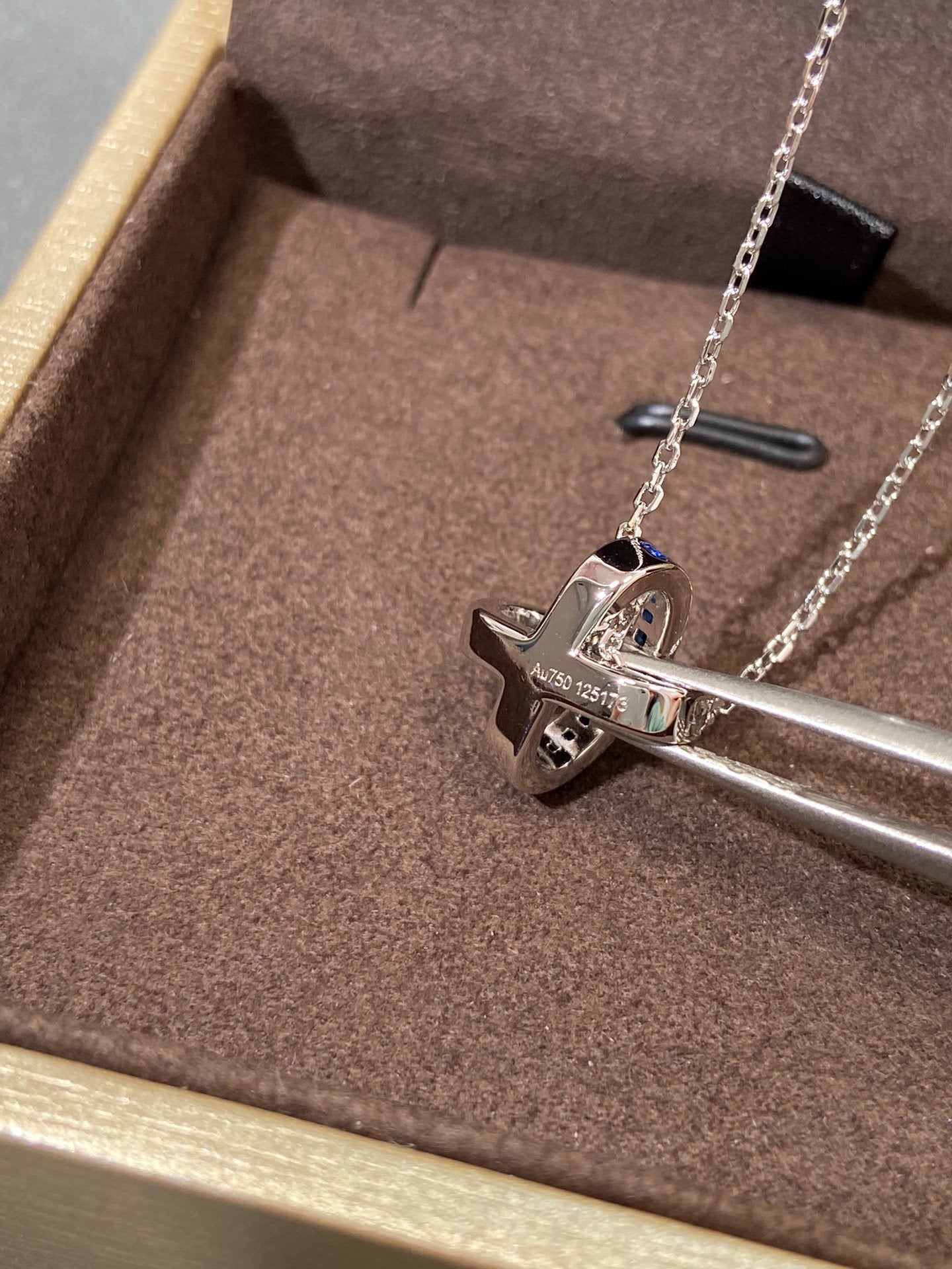 [Loran]LIENS DIAMOND SILVER NECKLACE