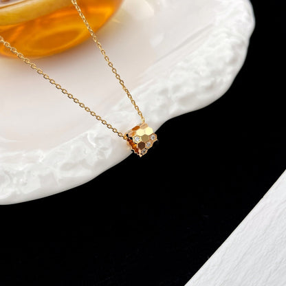 [Loran]BEE MINI PEDANT DIAMOND NECKLACE