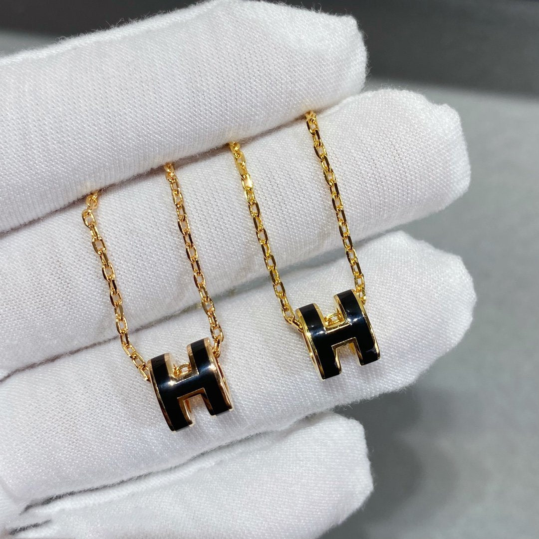 [Loran]MINI POP H NECKLACE