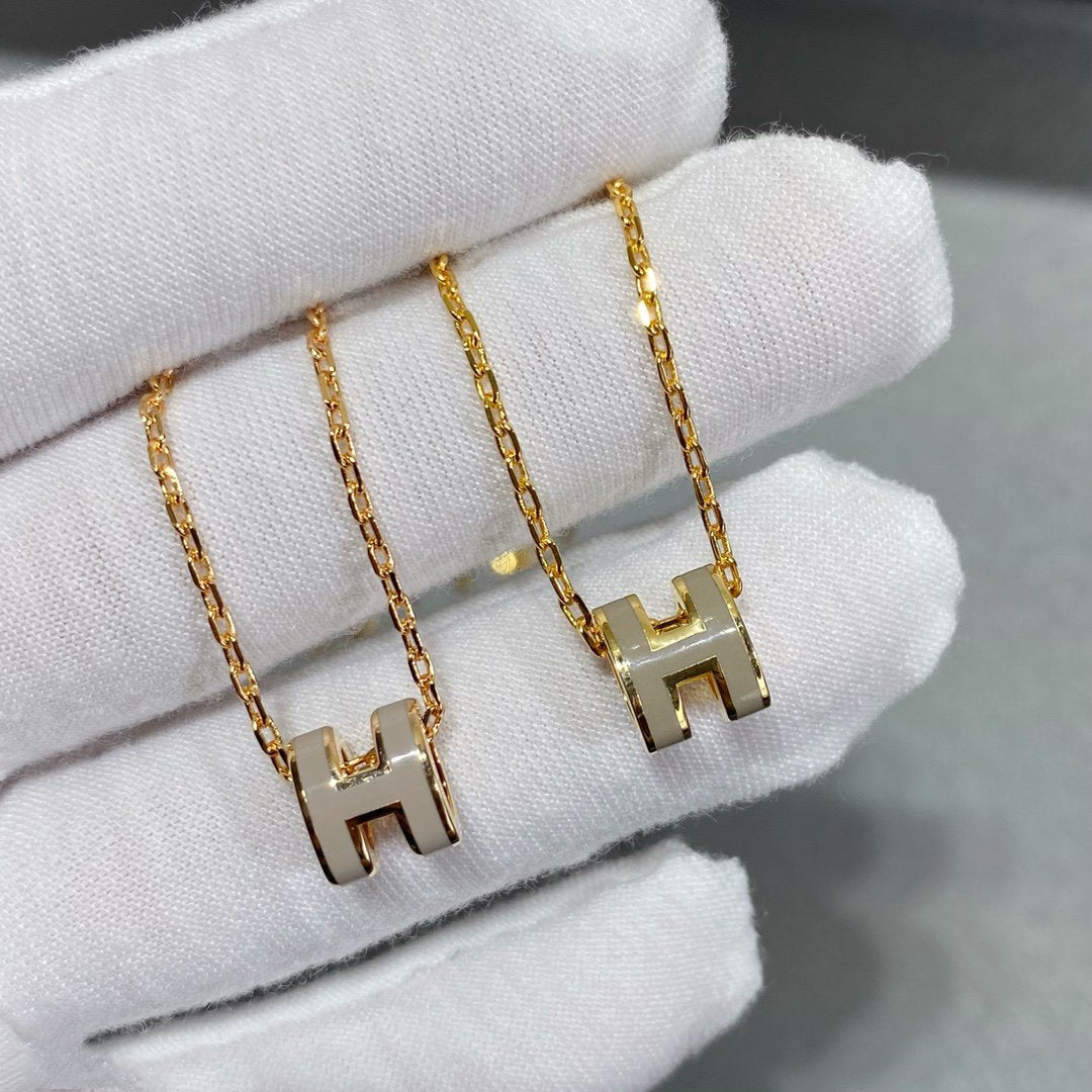 [Loran]MINI POP H NECKLACE