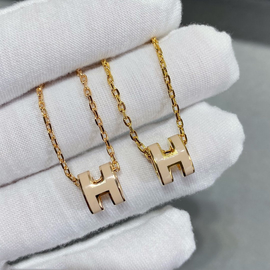 [Loran]MINI POP H NECKLACE