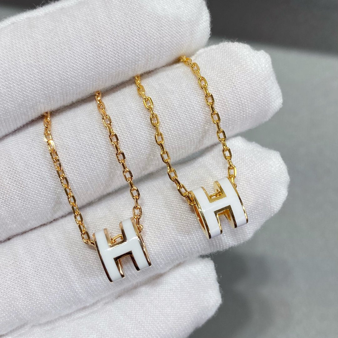 [Loran]MINI POP H NECKLACE