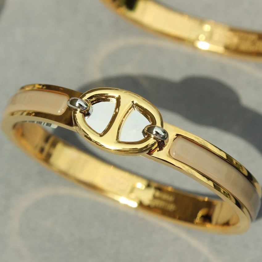 [Loran]CLIC CHAINE GOLD BRACELET