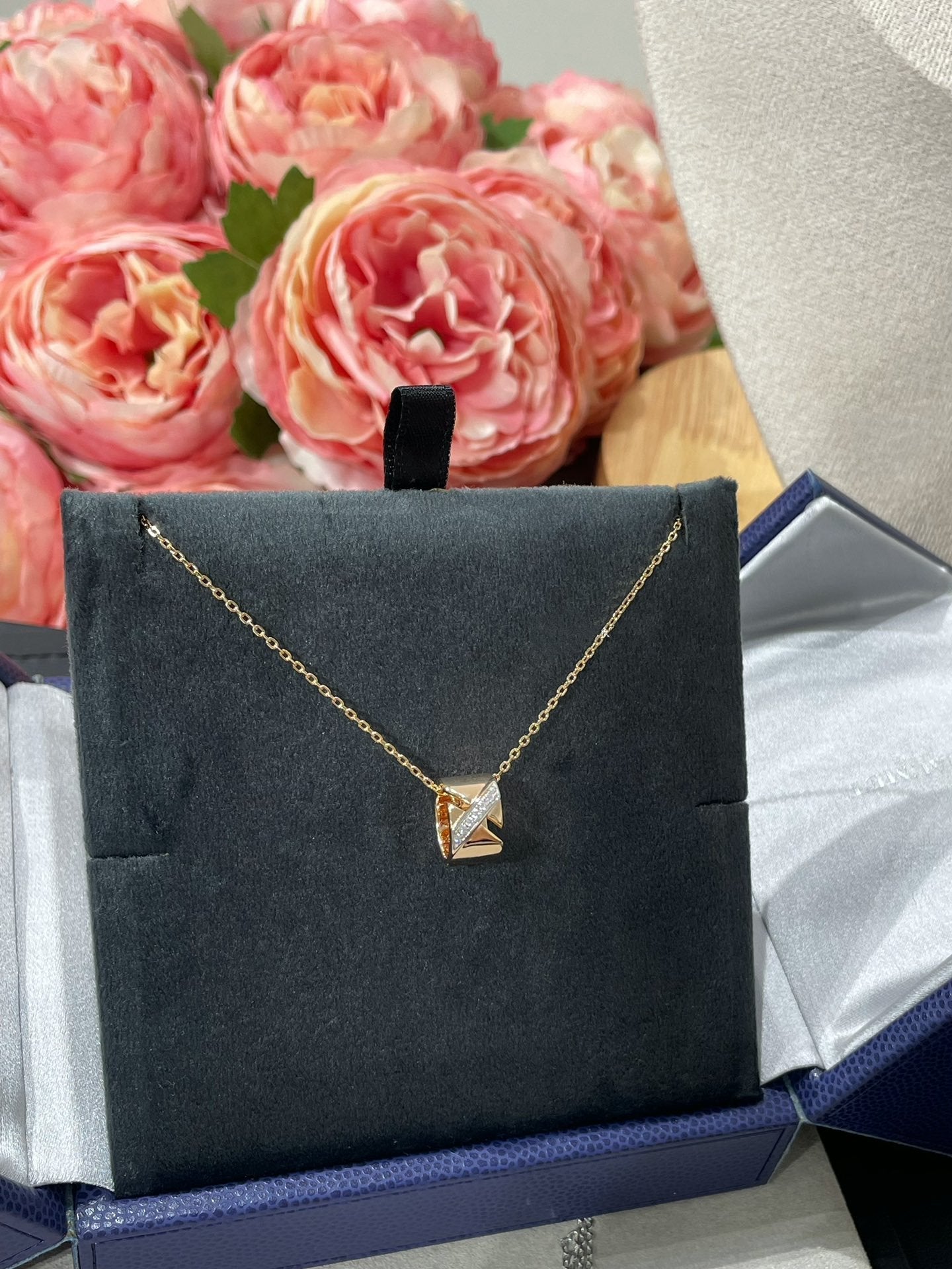 [Loran]LIENS EVIDENCE DIAMOND NECKLACE