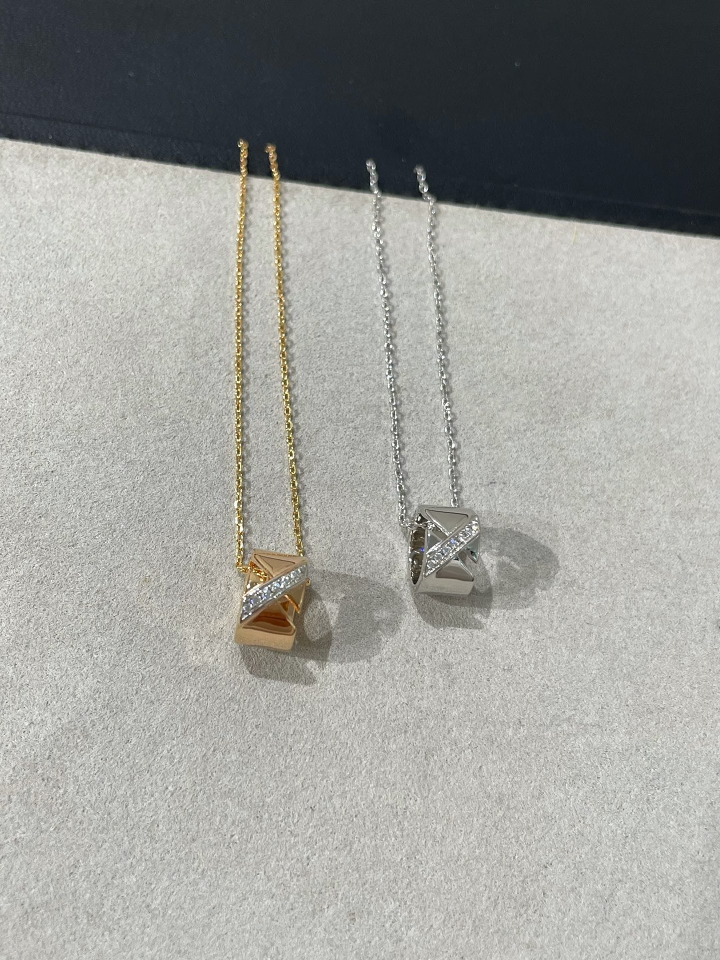 [Loran]LIENS EVIDENCE DIAMOND NECKLACE