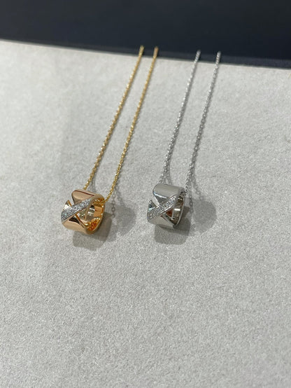 [Loran]LIENS EVIDENCE DIAMOND NECKLACE