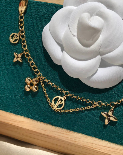 [Loran]BLOOMING ROSE GOLD MOP BRACELET
