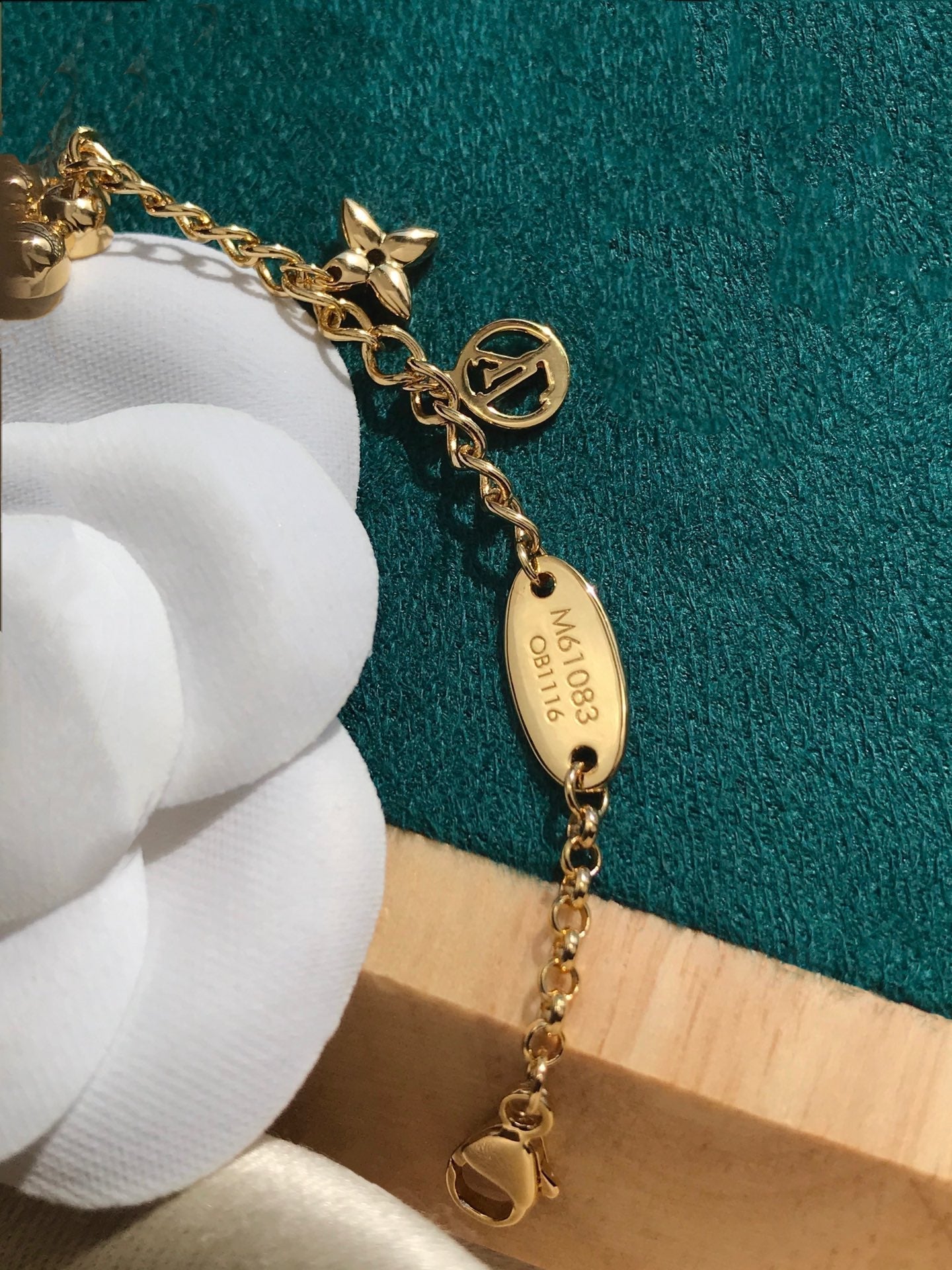 [Loran]BLOOMING ROSE GOLD MOP BRACELET