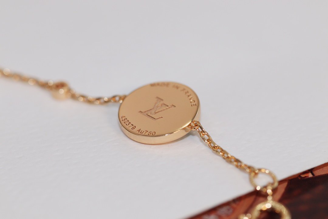 [Loran]STAR AND SUN 4 MOTIF ROSE GOLD MALACHITE BRACELET