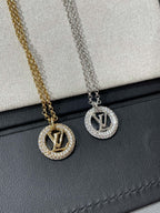 [Loran]BY NIGHT DIAMOND PAVED NECKLACE