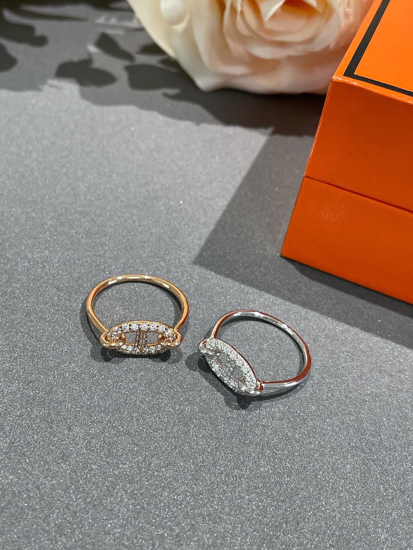 [Loran]RONDE SMALL DIAMOND RING