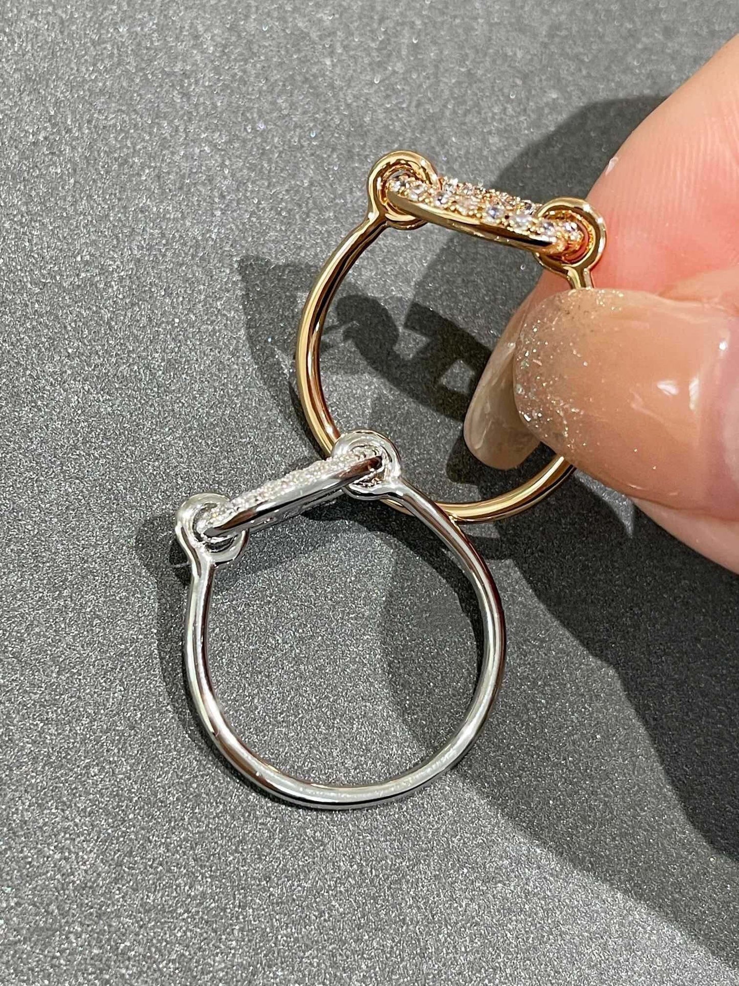 [Loran]RONDE SMALL DIAMOND RING