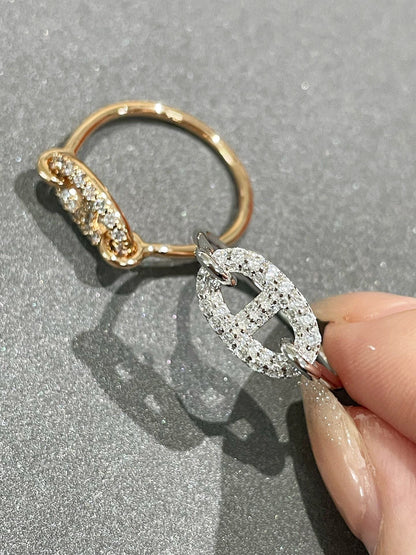 [Loran]RONDE SMALL DIAMOND RING
