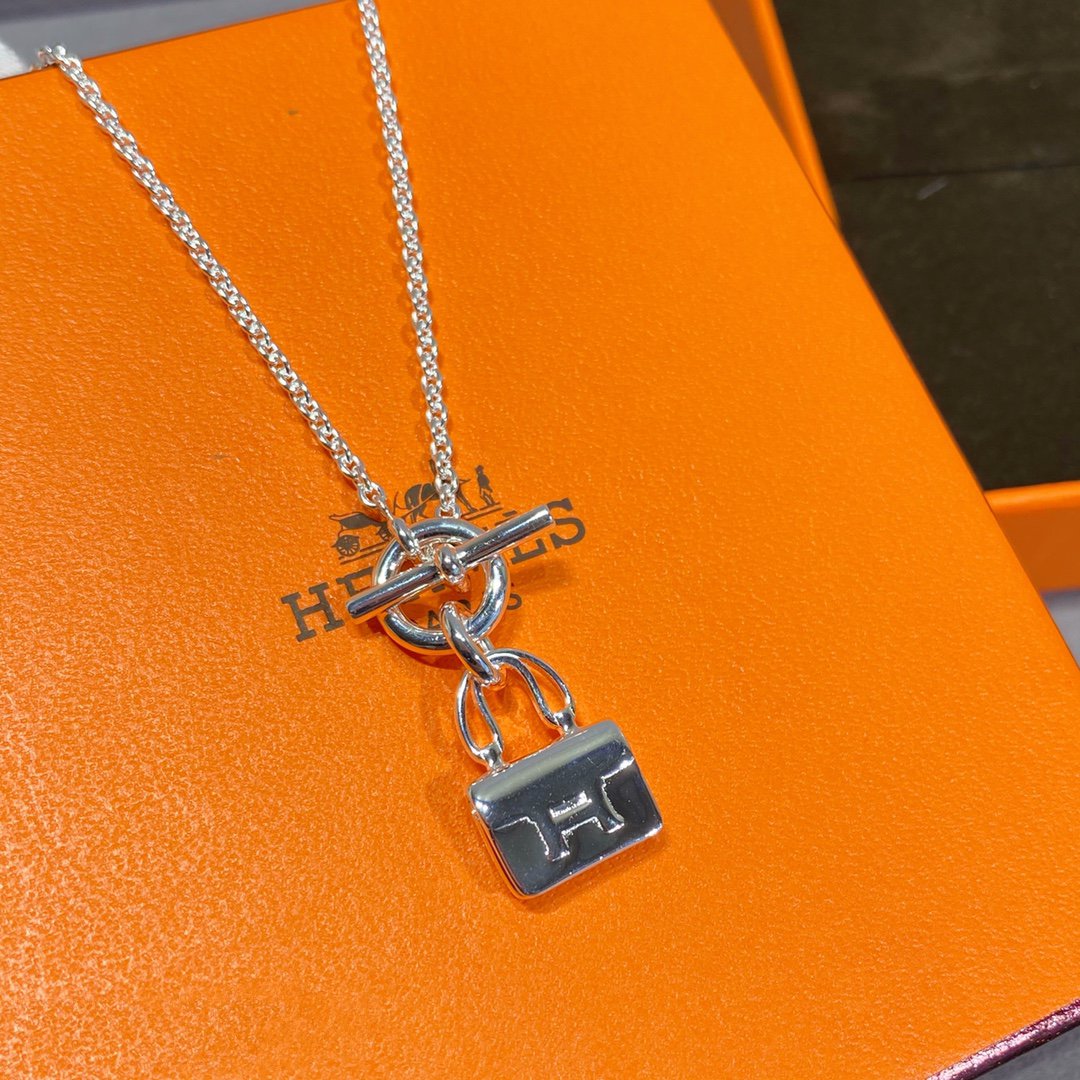 [Loran]CONSTANCE PEDANT SILVER NECKLACE