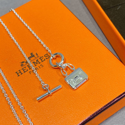 [Loran]CONSTANCE PEDANT SILVER NECKLACE