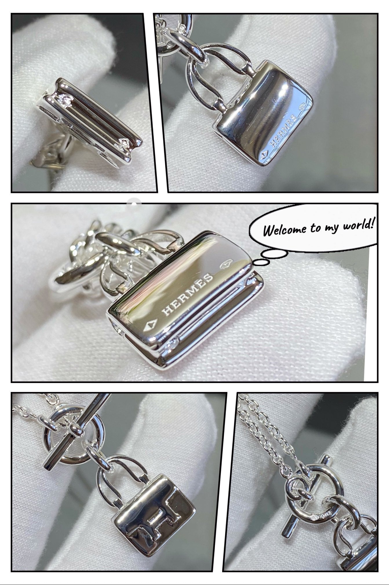 [Loran]CONSTANCE PEDANT SILVER NECKLACE