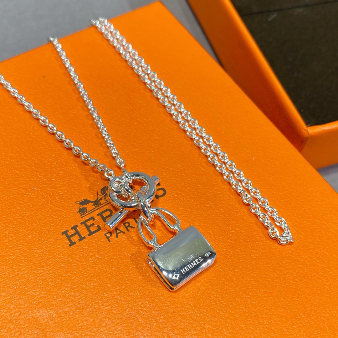 [Loran]CONSTANCE PEDANT SILVER NECKLACE