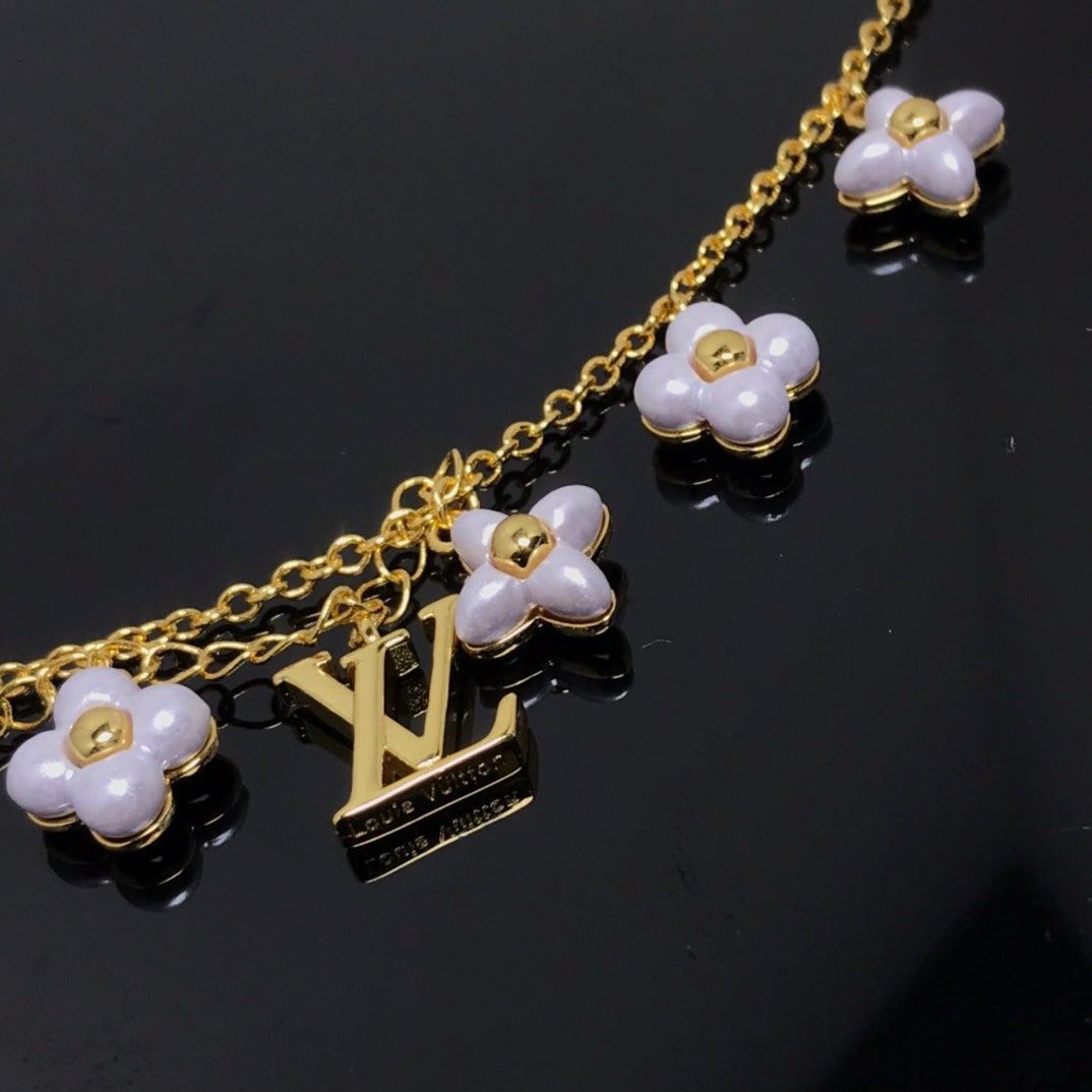 [Loran]LOGO 6 MOTIF STAR AND SUN GOLD BRACELET