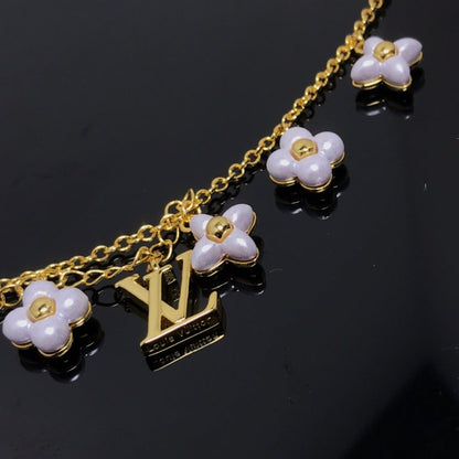 [Loran]LOGO 6 MOTIF STAR AND SUN GOLD BRACELET