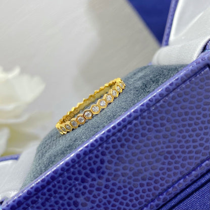 [Loran]BEE LOVE DIAMOND PAVED SMALL RING